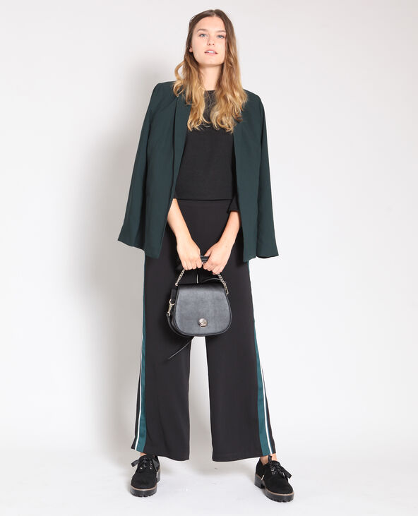 Blazer uni vert foncé - Pimkie