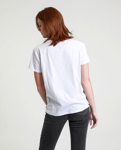 T-shirt Love Actually écru - Pimkie