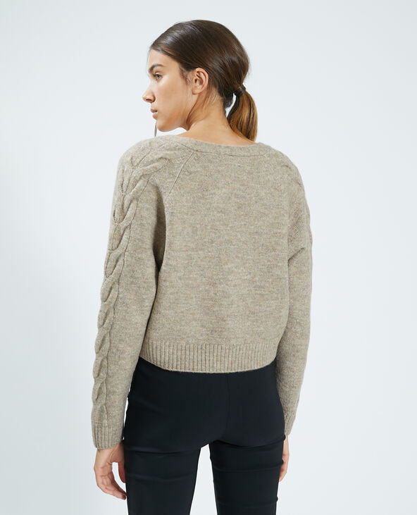 Gilet tout doux vert clair - Pimkie