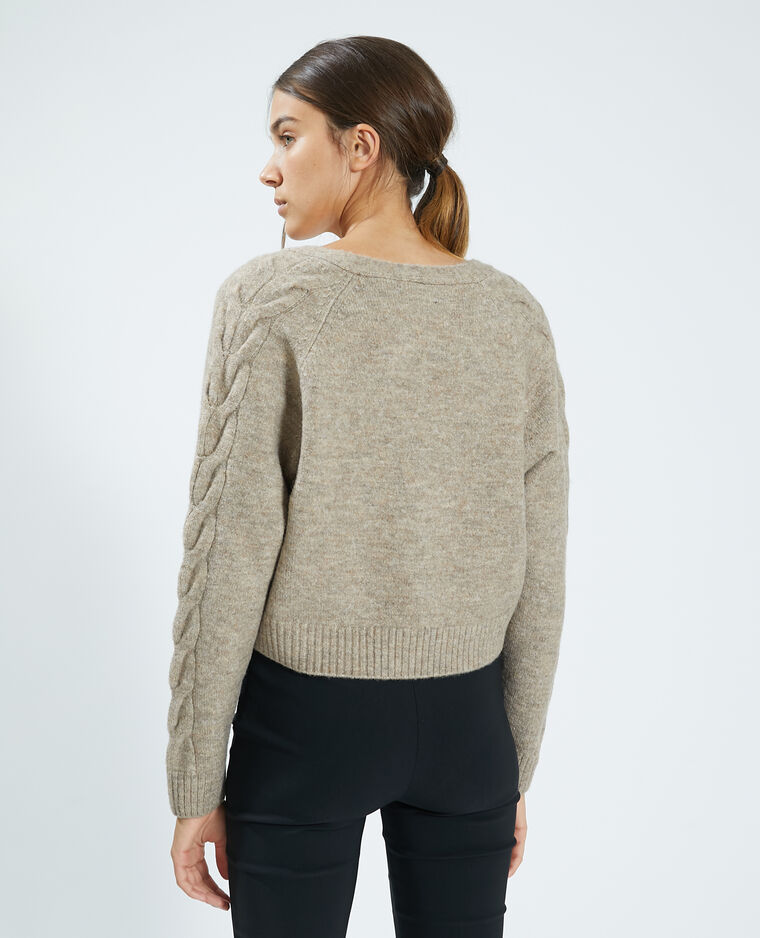 Gilet tout doux vert clair - Pimkie