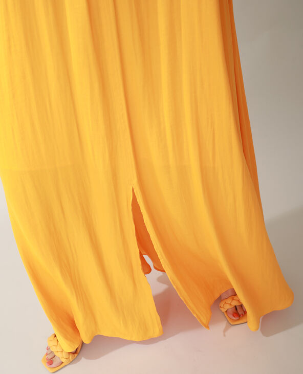 Robe longue orange - Pimkie