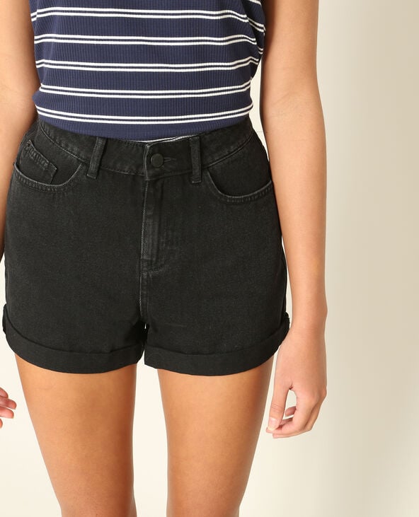 Short mom hotsell noir