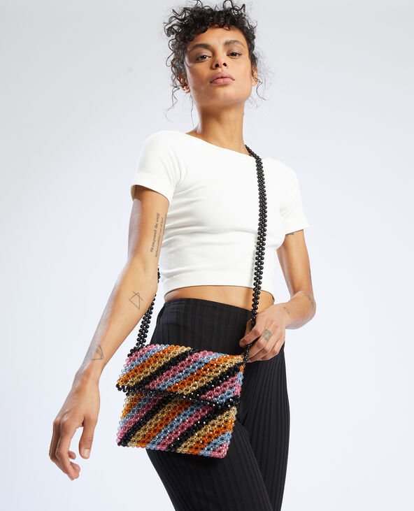 Pochette en perles noir - Pimkie