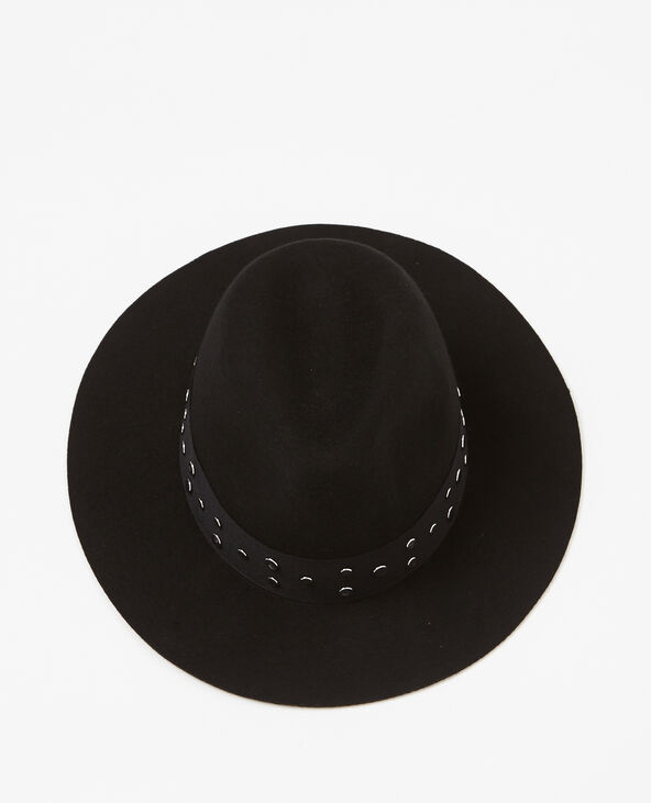 Fedora bande cloutée noir - Pimkie