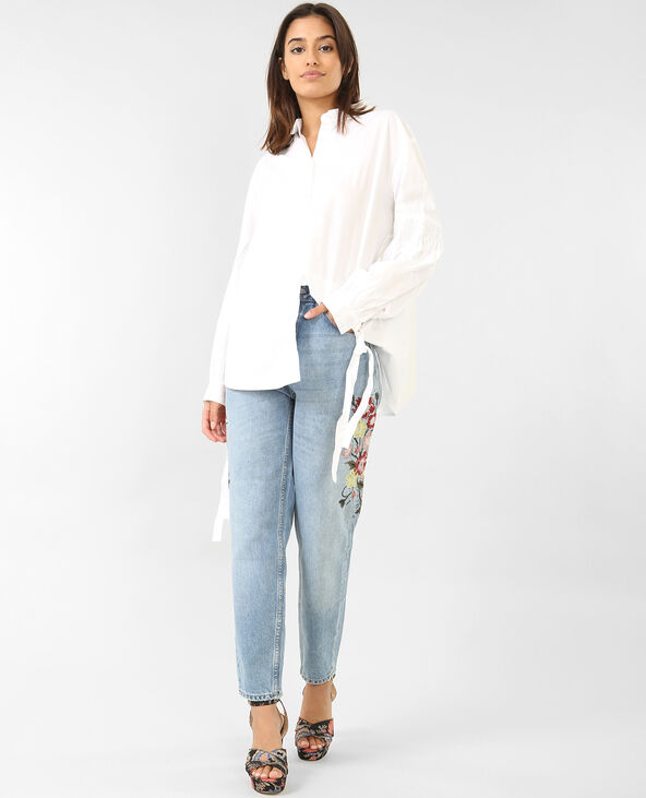 Chemise à manches pagode blanc - Pimkie