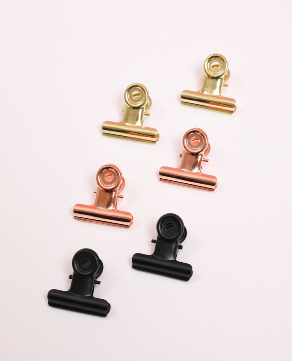 Clips en métal cuivré - Pimkie