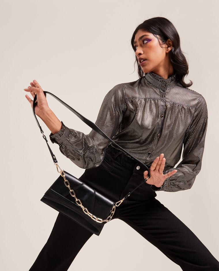 Sac baguette rigide noir - Pimkie