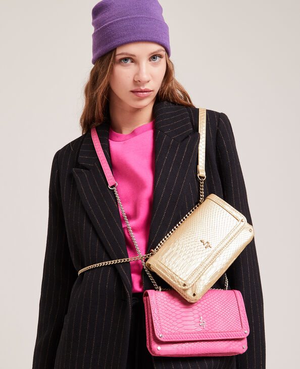 Sac effet serpent doré - Pimkie
