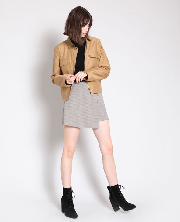 Pull à bandes colorées noir - Pimkie