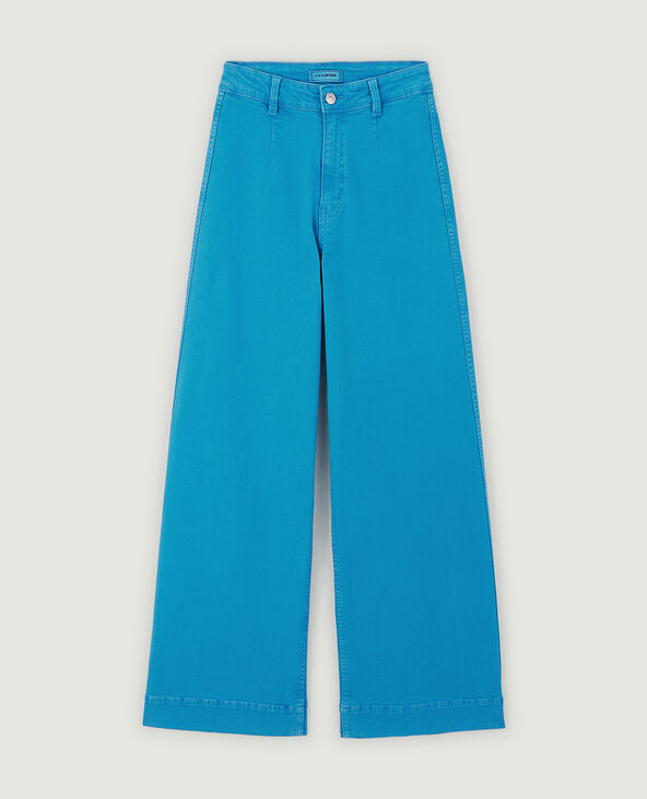 Jean large uni bleu - Pimkie