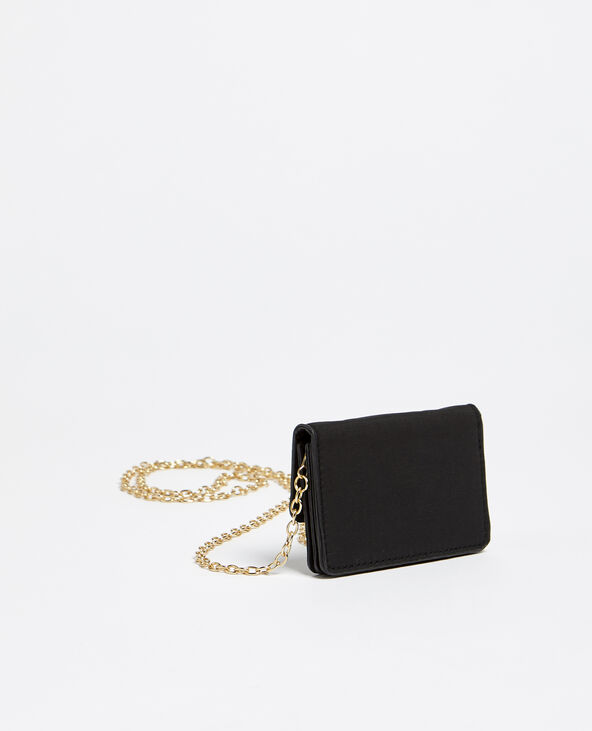 Porte-monnaie avec bandoulière noir - Pimkie