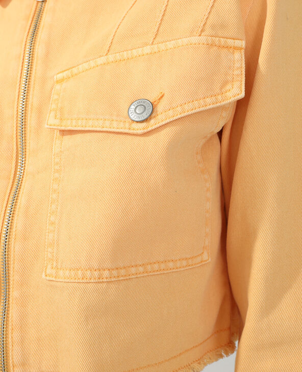 Veste en jean camel - Pimkie