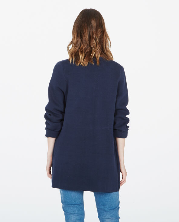 Gilet à col bateau bleu marine - Pimkie