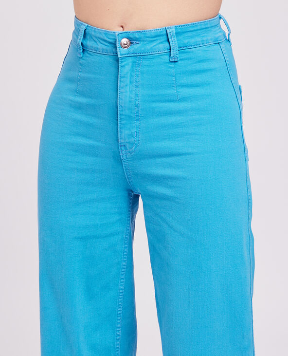 Jean large uni bleu - Pimkie