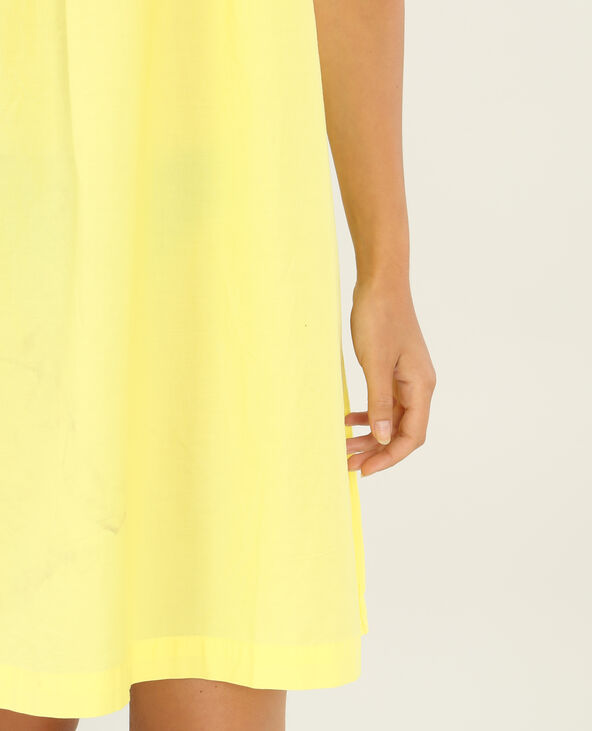 Robe ample à manches peekaboo jaune - Pimkie