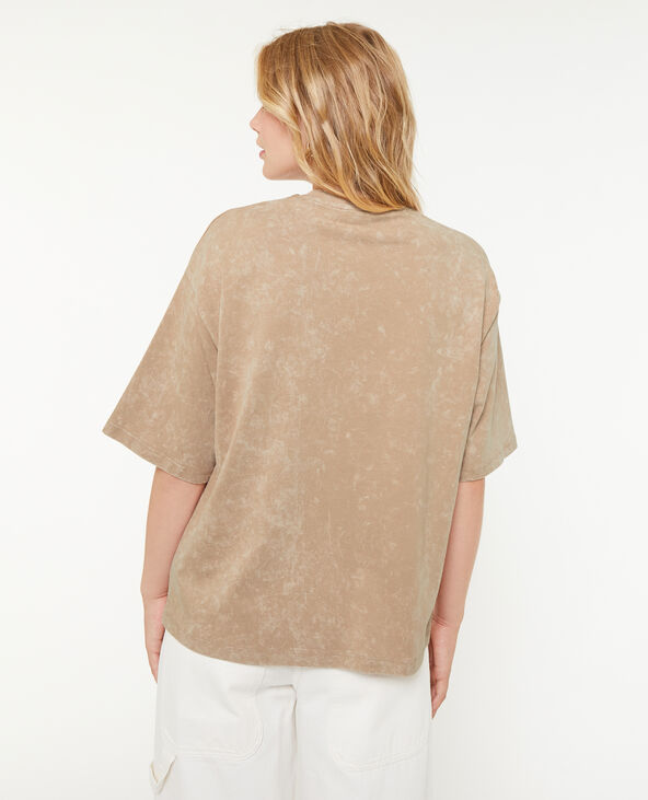 T-shirt oversize avec imprimé camel - Pimkie