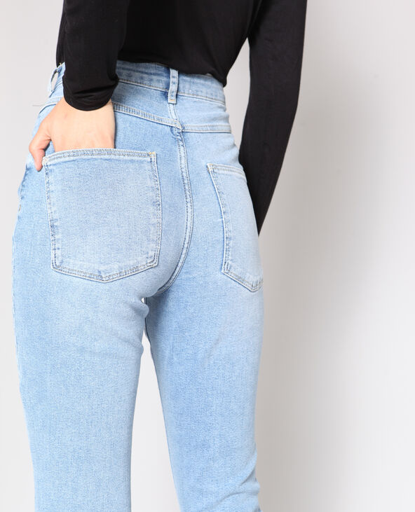Jean slim taille haute bleu - Pimkie