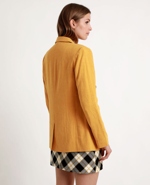 Blazer double boutonnage orange - Pimkie
