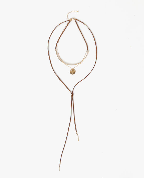 Collier multi-rangs doré - Pimkie