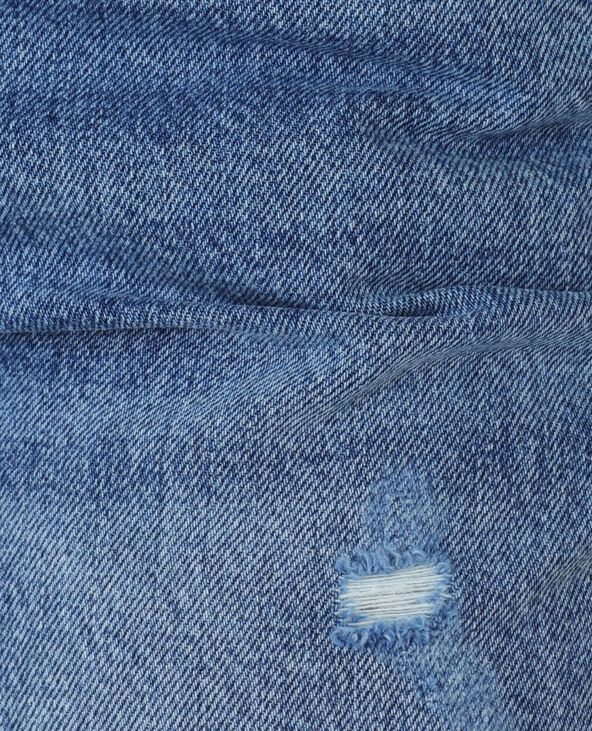Jean straight high waist bleu - Pimkie