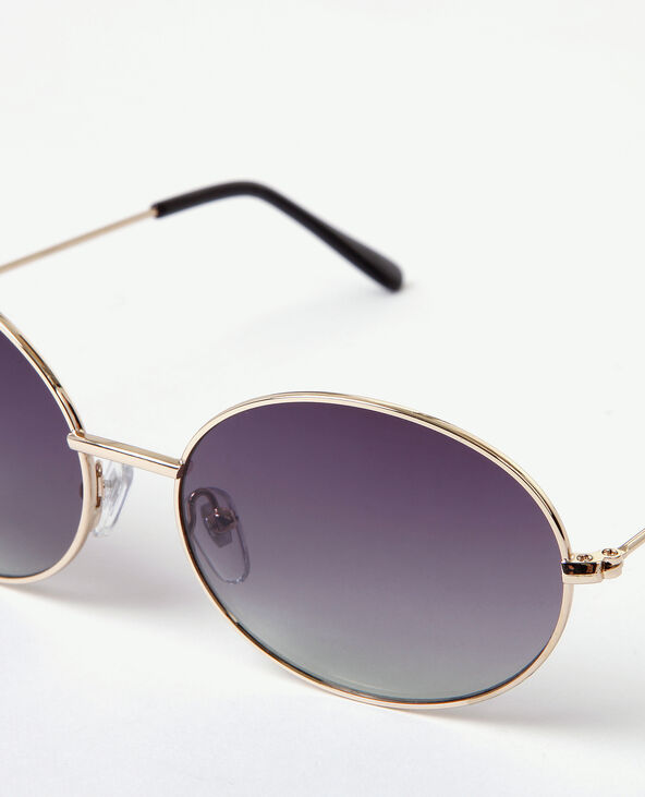 Lunettes de soleil ovales orange - Pimkie