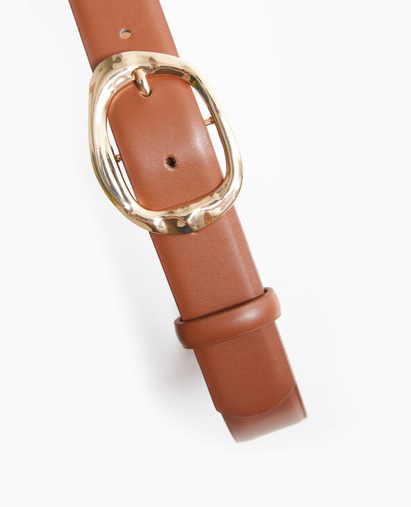 Ceinture avec boucle fantaisie marron - Pimkie