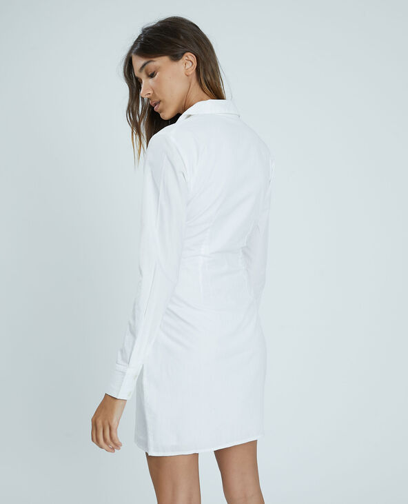 Robe chemise blanc - Pimkie