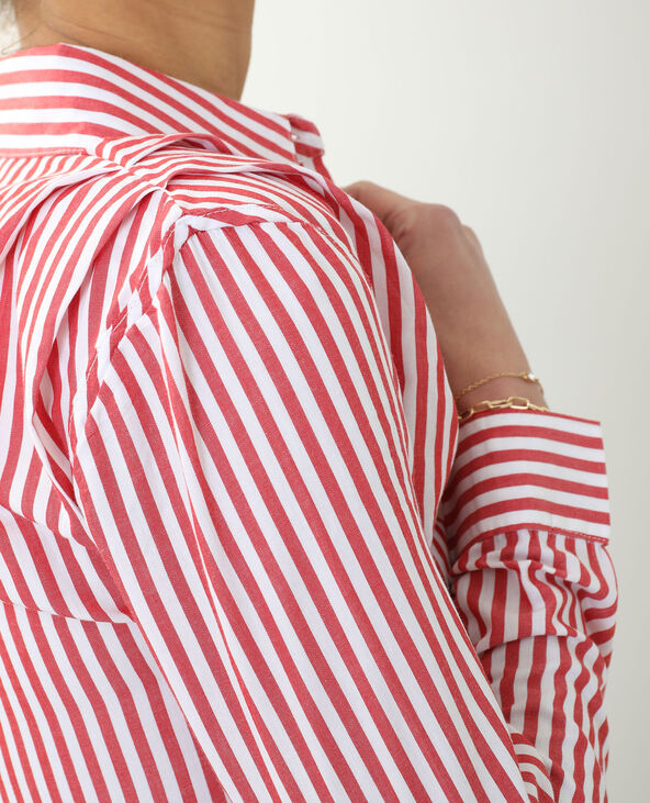Chemise à épaulettes blanc - Pimkie