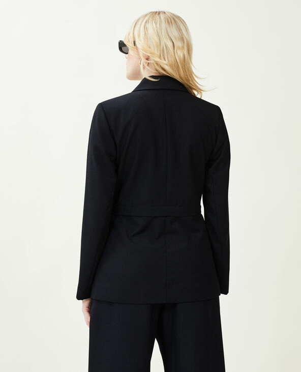 Veste blazer 2 longueurs noir - Pimkie