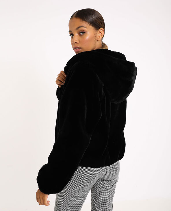Veste en fausse fourrure