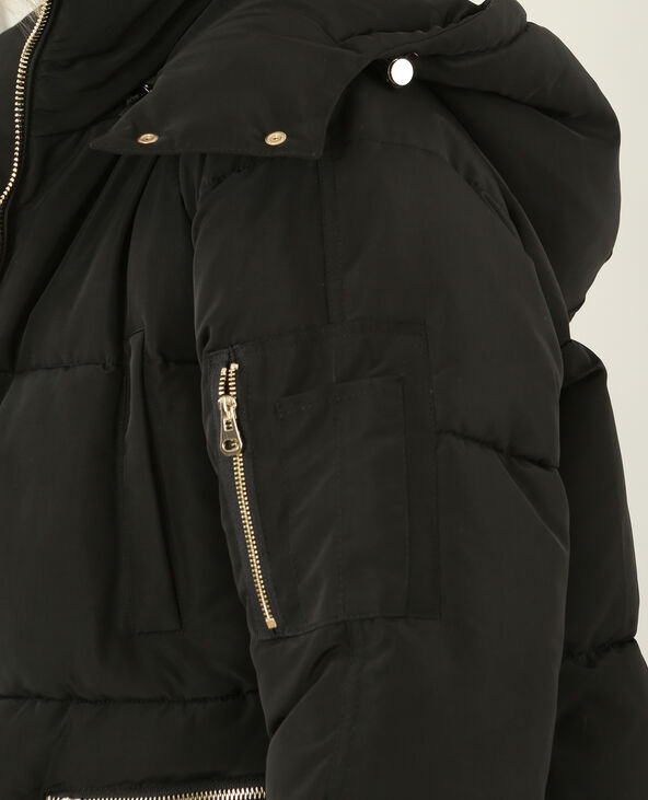 Doudoune longue XL noir - Pimkie