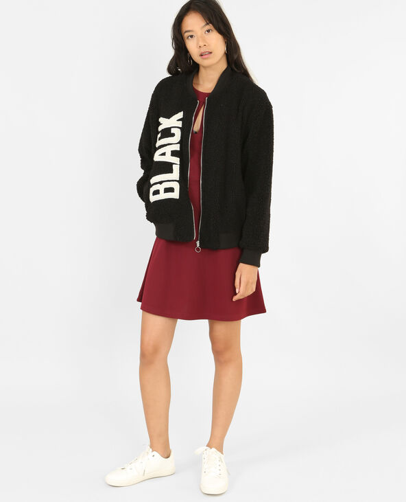 Robe patineuse bordeaux - Pimkie
