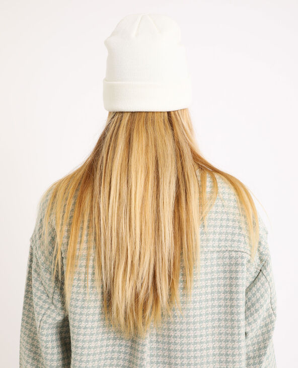 Bonnet en maille écru - Pimkie
