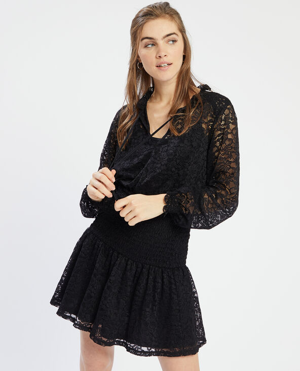 Robe en dentelle noir - Pimkie