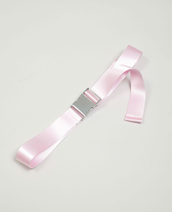 Ceinture clip rose clair - Pimkie