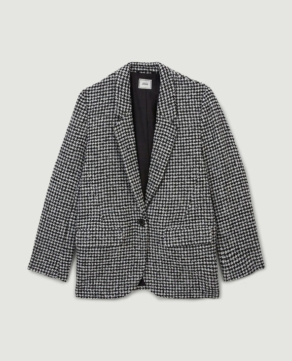 Veste blazer oversize noir - Pimkie