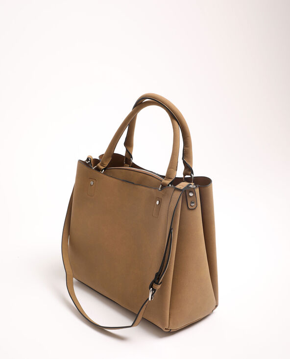 Grand sac cabas beige - Pimkie