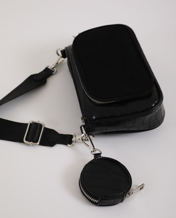 Sac bandoulière noir - Pimkie