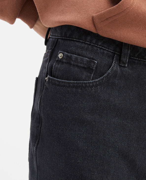 Jean mom taille haute bicolore gris - Pimkie