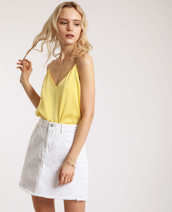 Top fluide jaune - Pimkie