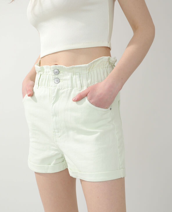 Short en jean vert de gris - Pimkie