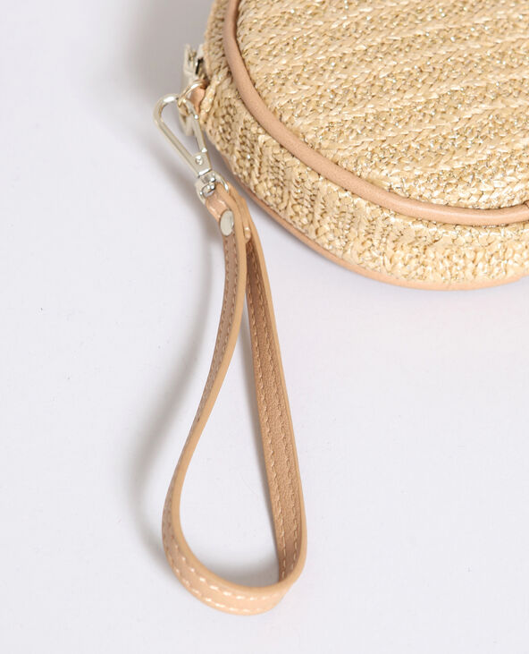 Petite pochette ronde beige - Pimkie