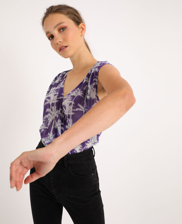 Body imprimé violet - Pimkie