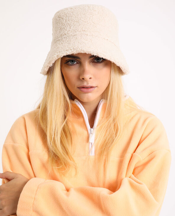 Sweat zippé polaire rose clair - Pimkie