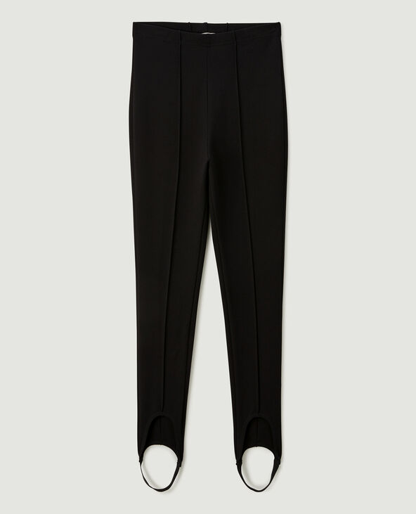 Legging fuseau taille haute noir - Pimkie