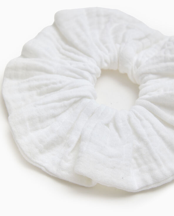 Lot de 2 chouchous en gaze de coton bleu marine - Pimkie