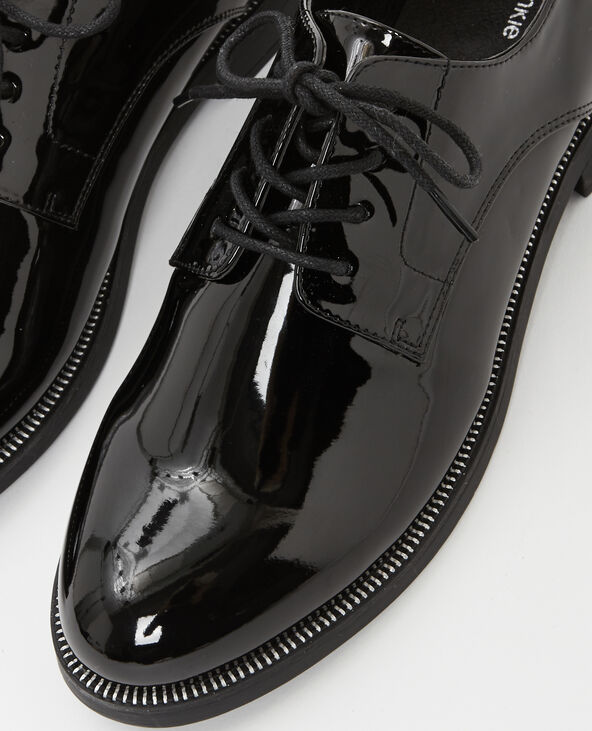 Derbies vernies noir - Pimkie