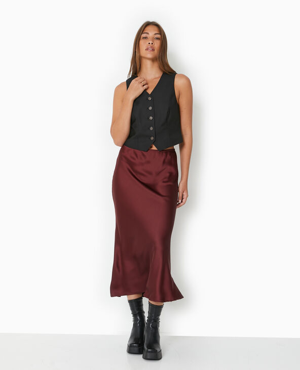 Gilet de barman noir - Pimkie