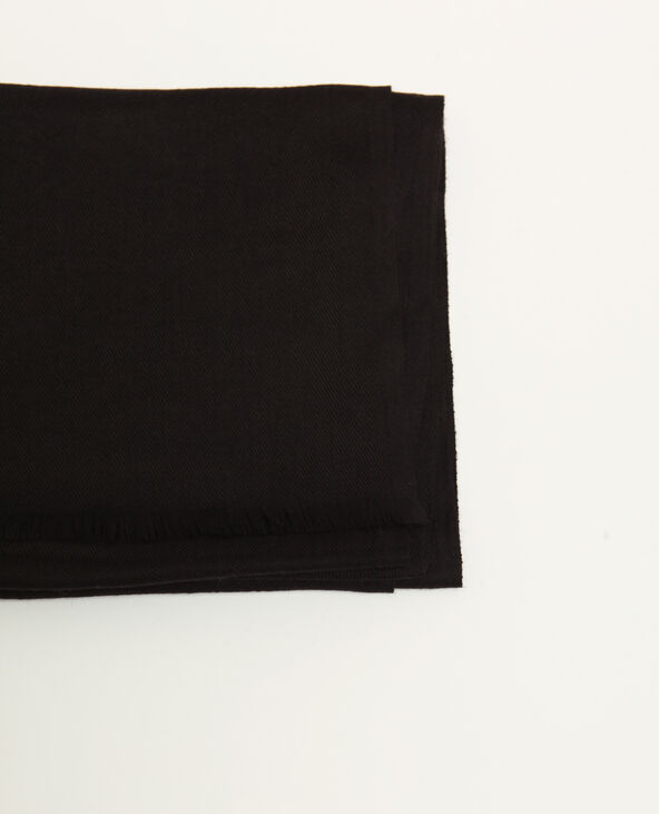 Foulard uni noir - Pimkie