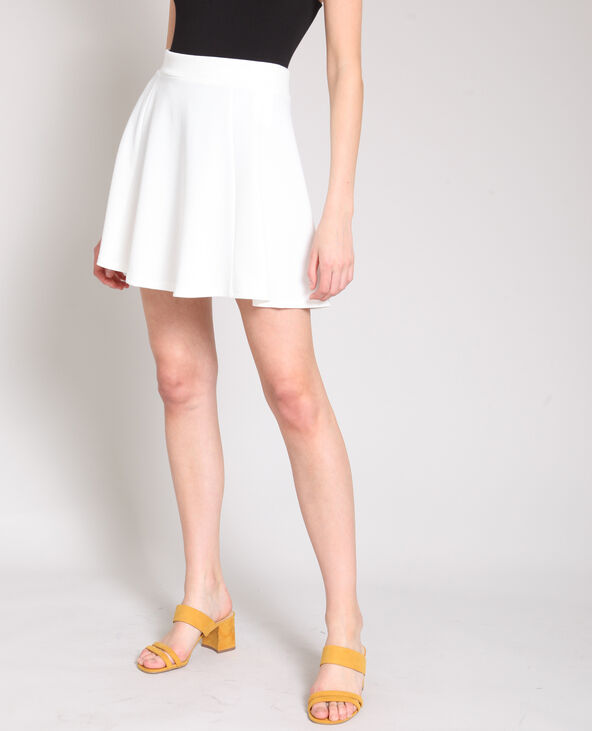 Jupe corolle deals blanche